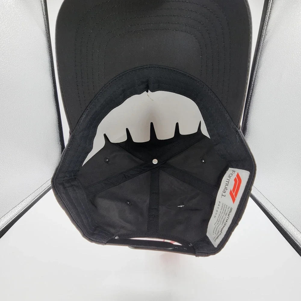 Yohji Yamamoto Formula One F1 Wildside Hat Snapback Black Grand Prix NEW‎ w/ Tag